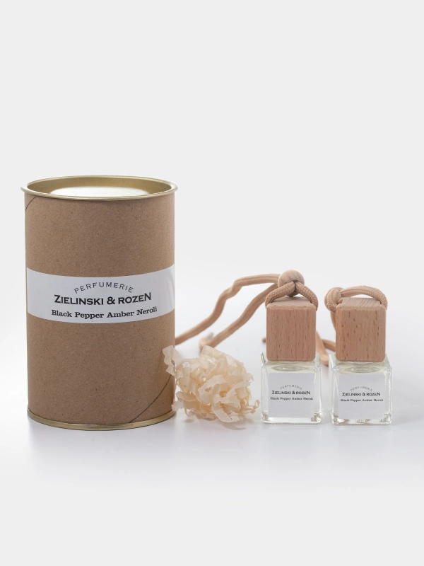 Автопарфюм подвесной по мотивам Zielinski черный перец Black Pepper Amber, Vanilla blend