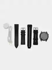 Серебряный умные часы Smart Watch X3 Pro, круглые