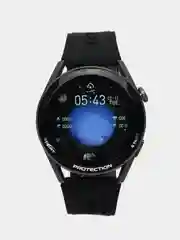 Черный умные часы Smart Watch X3 Pro, круглые