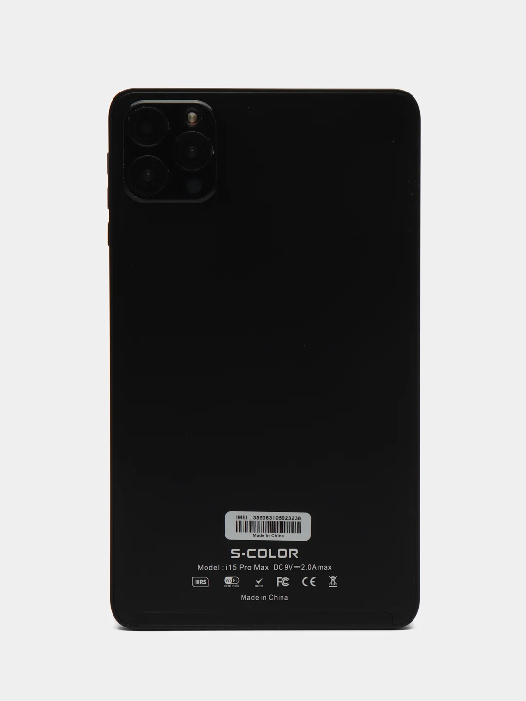 Серебряный планшет SCOLOR, 128 GB