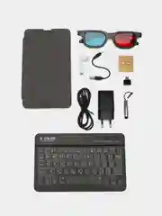 Серебряный планшет SCOLOR, 128 GB