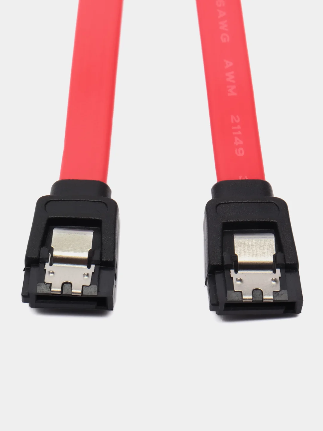 Красный кабель передачи данных SATA III, прямой/угловой