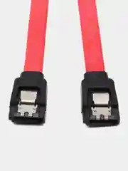Красный кабель передачи данных SATA III, прямой/угловой