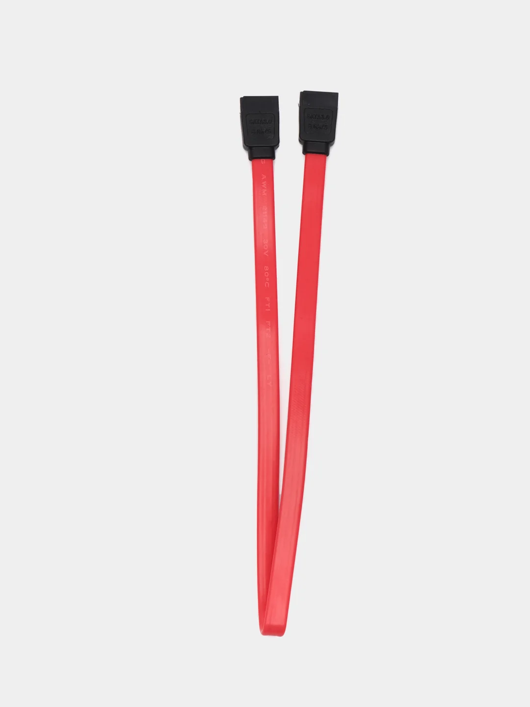 Красный кабель передачи данных SATA III, прямой/угловой
