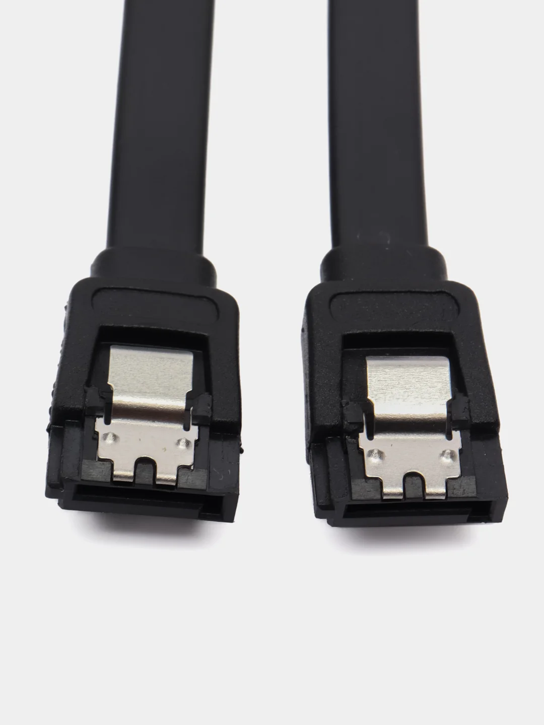 Черный кабель передачи данных SATA III, прямой/угловой