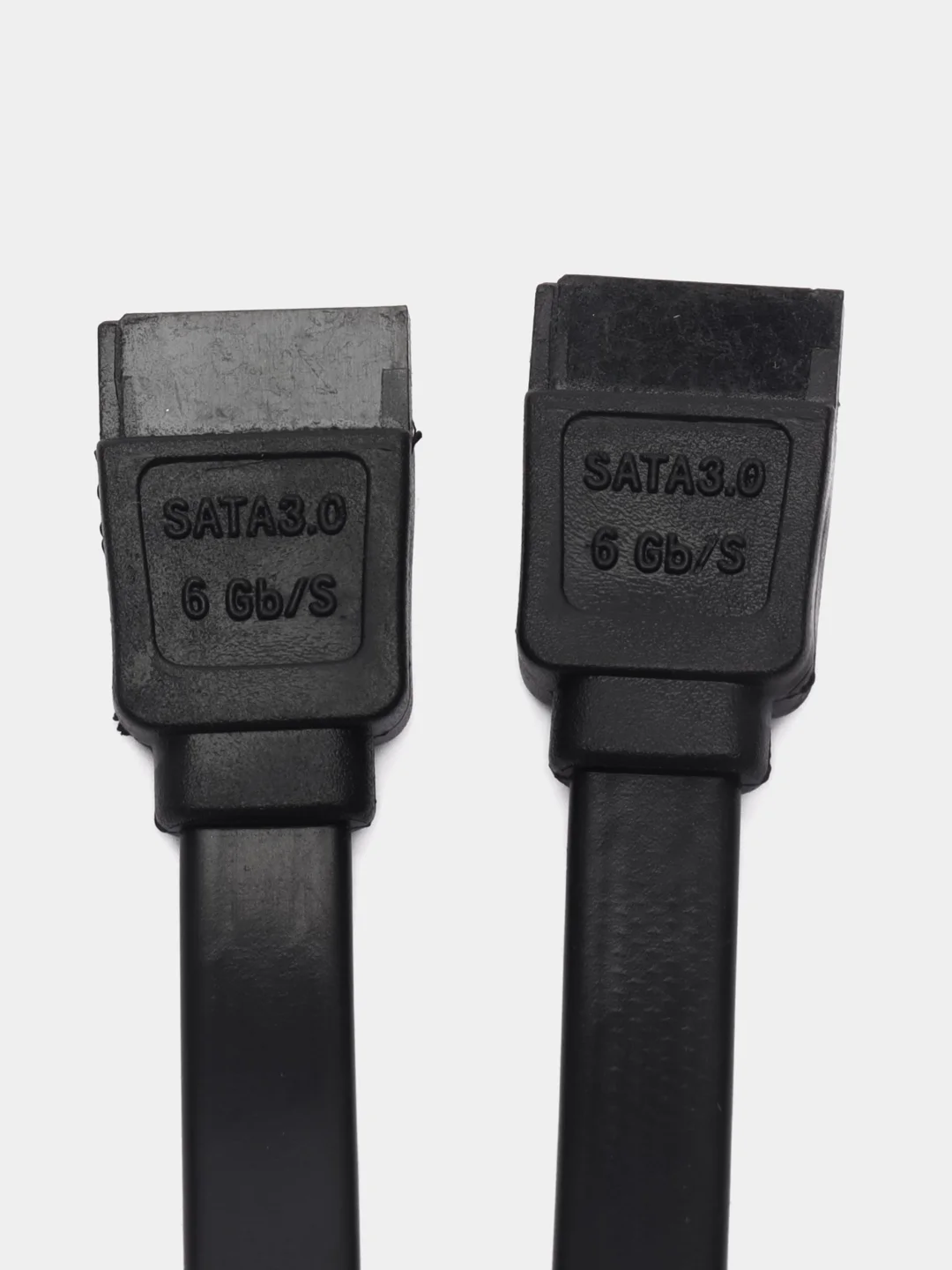Черный кабель передачи данных SATA III, прямой/угловой