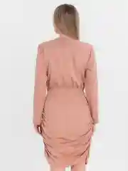 Платье женское с длинным рукавом, однотонное