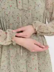 Платье женское с цветочным принтом
