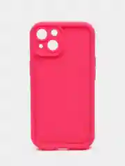 Розовый чехол для iPhone (Айфон) 14, 14 Pro, 15, 15 Pro