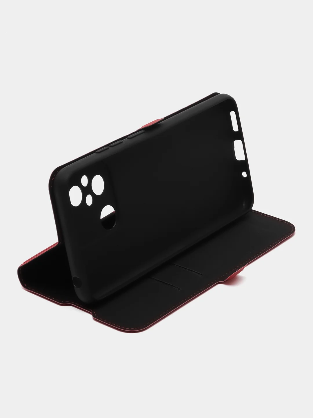 Чехол-книжка Krutoff Eco Book для Xiaomi Redmi 12C красный