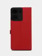 Чехол-книжка Krutoff Eco Book для Xiaomi Redmi 13C/Poco C65 красный