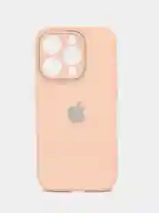 Розовый чехол стеклянный, глянцевый, для айфона Iphone 11, 12, 13, 14, 15 Pro