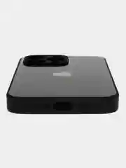 Черный чехол стеклянный, глянцевый, для айфона Iphone 11, 12, 13, 14, 15 Pro