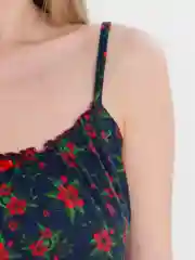 Индиго домашняя сорочка женская 100% хлопок