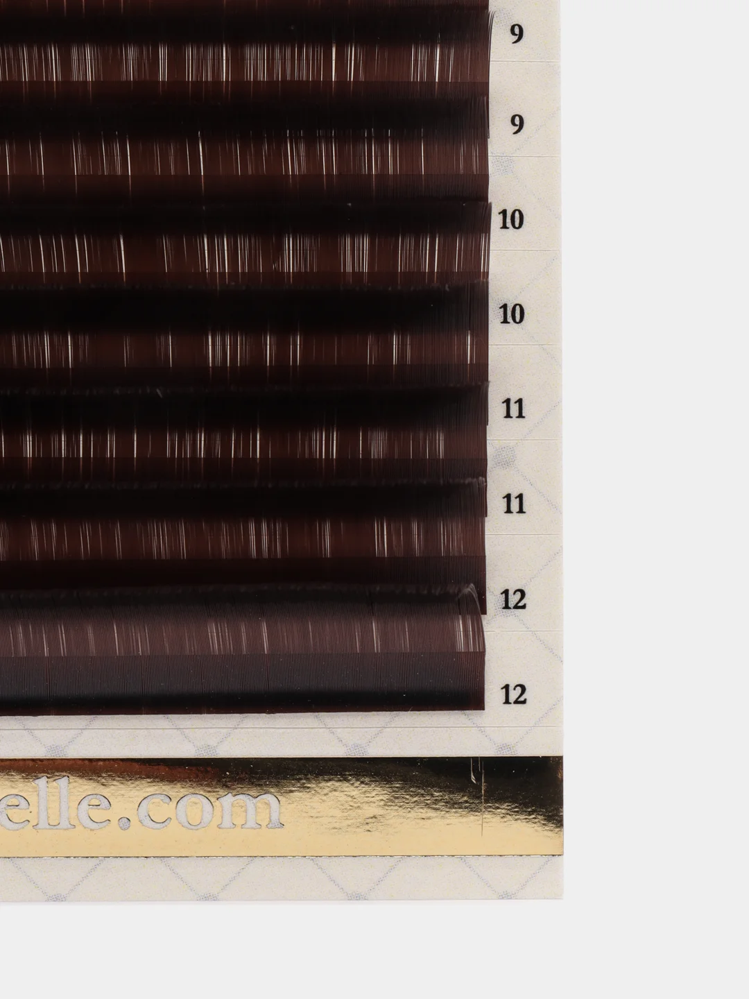 Ресницы Brunette ECHELLE MIX 0,07/C/ 5-12 mm (16 линий)