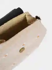 Зеленый женская сумка через плечо, соломенная