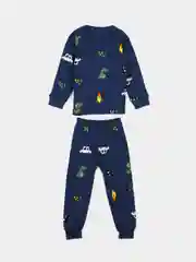Синий пижама детская, хлопок 100%