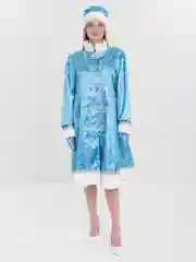 Голубой костюм снегурочка