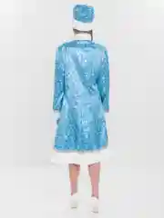 Голубой костюм снегурочка