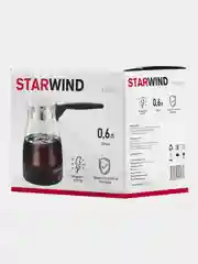 Кофеварка StarWind STG6051, Электрическая турка, черный
