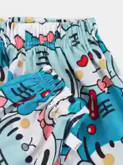 Бирюзовый детские брюки, летние