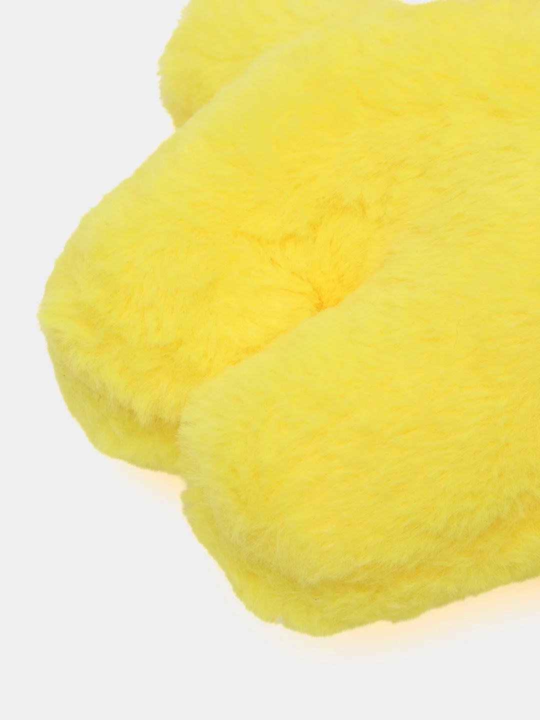 Желтый мягкая утиная игрушка Mimis Lalafanfan, с розовыми щёчками