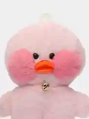 Розовый мягкая утиная игрушка Mimis Lalafanfan, с розовыми щёчками