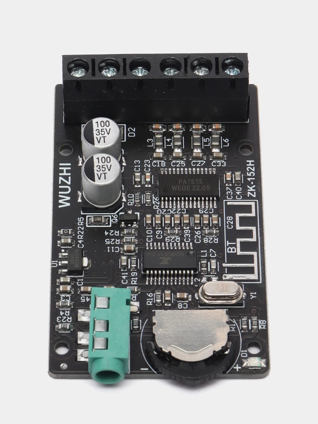 Цифровой аудио усилитель ZK-152H 2x15Вт Bluetooth 5.0