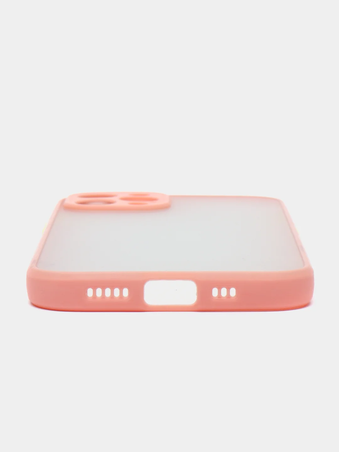 Розовый матовый чехол на iPhone 12, 12 mini, 12 Pro, 12 Pro Max с покрытием Soft Touch