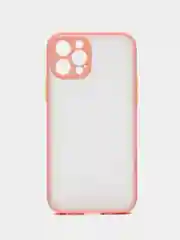 Розовый матовый чехол на iPhone 12, 12 mini, 12 Pro, 12 Pro Max с покрытием Soft Touch