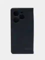 Синий чехол-книжка GO для Tecno Spark 20/20С (Техно Спарк 20/20С) из ЭКО кожи