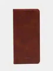 Коричневый чехол-книжка GQ для Tecno Spark 20 Pro (Техно Спарк 20 Про) из искусственной кожи