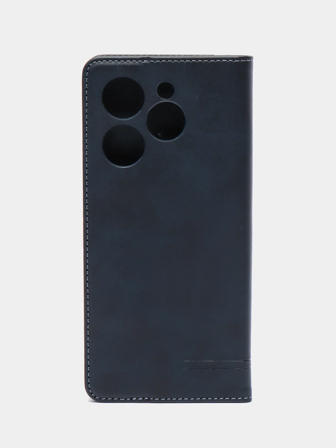 Синий чехол-книжка GQ для Tecno Spark 20 Pro (Техно Спарк 20 Про) из искусственной кожи