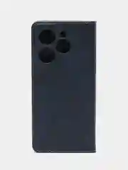 Синий чехол-книжка GQ для Tecno Spark 20 Pro (Техно Спарк 20 Про) из искусственной кожи