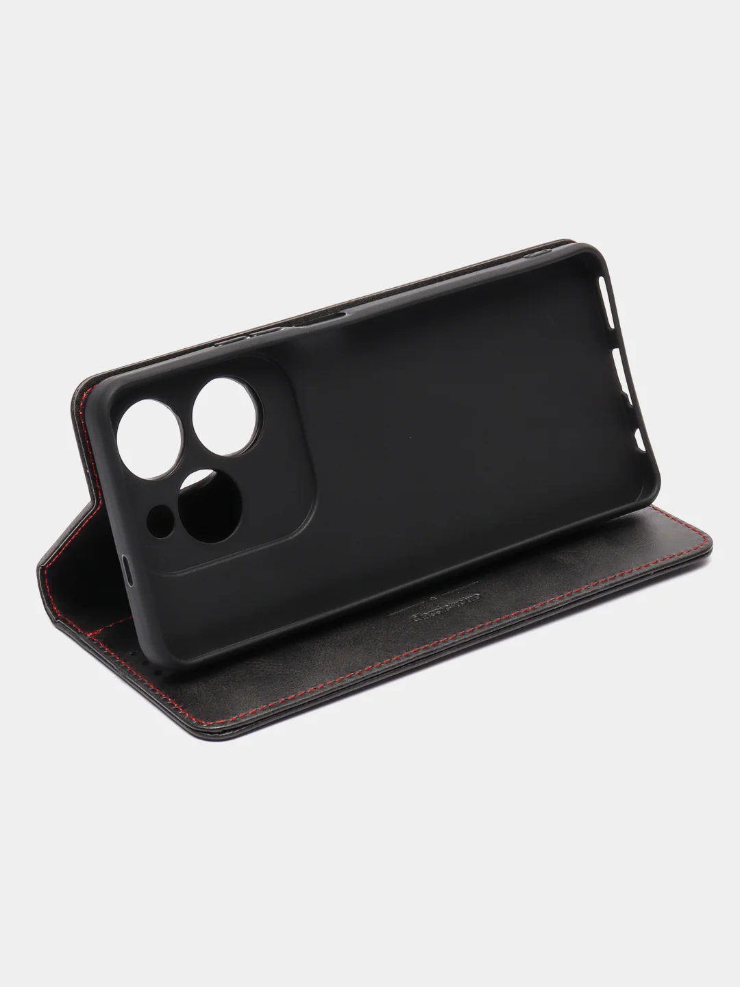 Синий чехол-книжка GQ для Tecno Spark 20 Pro (Техно Спарк 20 Про) из искусственной кожи