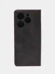 Синий чехол-книжка GQ для Tecno Spark 20 Pro (Техно Спарк 20 Про) из искусственной кожи