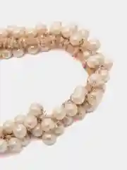 Оливковый жемчужные резинки с бантиком