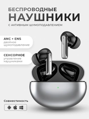 Наушники беспроводные с шумоподавлением для телефона андроид, айфон, TWS Pro ANC