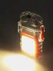 Разноцветный зажигалка электронная, с фонариком, USB
