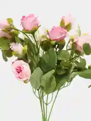 Розовый искусственные цветы, букет Розы и ромашки