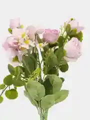 Розовый искусственные цветы, букет Розы и ромашки