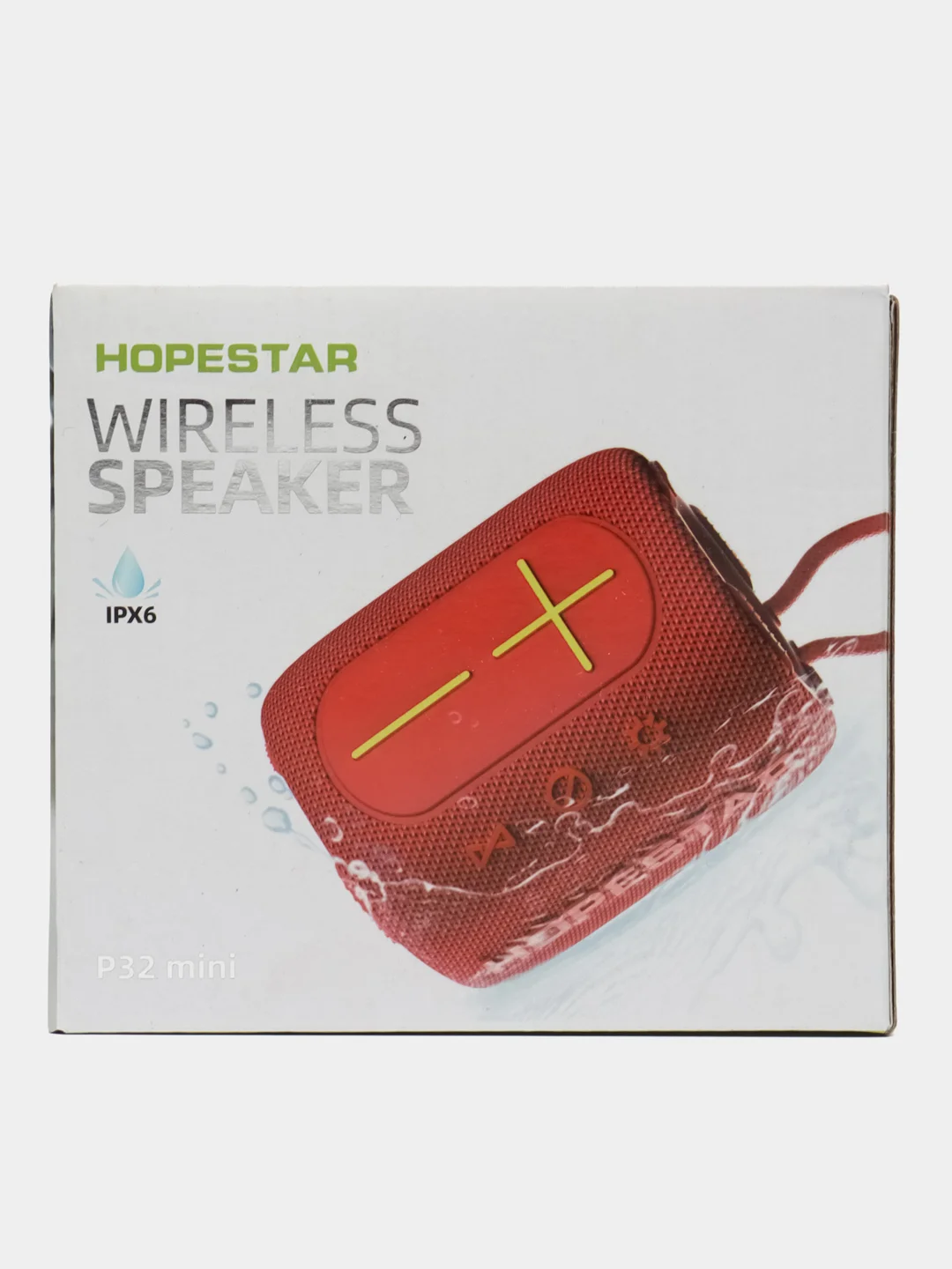 Красный колонка Hopestar P32 mini