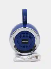 Синий bluetooth колонка Borofone BR2 Aurora Sports BT 5.0, 3W, microSD, USB, FM