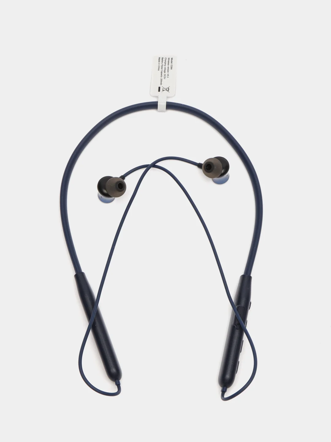 Синий беспроводные наушники ДЛЯ СПОРТА Hoco ES64, вакуумные, BLUETOOTH