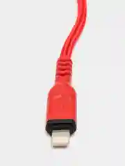 Красный кабель PD быстрая зарядка для Apple hoco X59 Lightning 20W, 3.0A, прочный гибкий кабель
