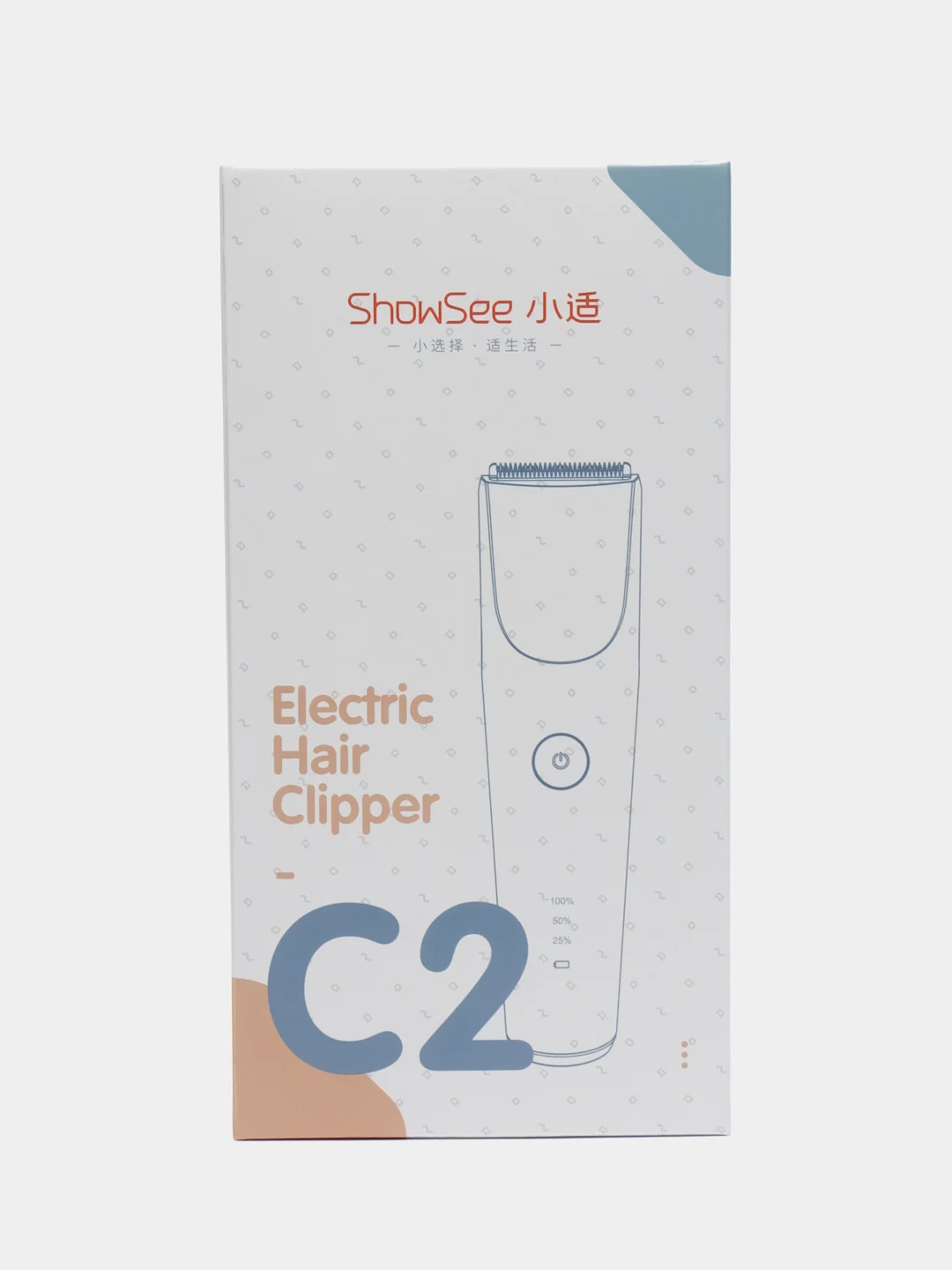 Черный машинка для стрижки волос ShowSee Electric Hair Clipper C2