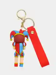 Алый брелок на ключи, рюкзак, сумку: "Миньон", "Super Mario", "Donald Duck", "Skibidi toilet", "Цирковой Цирк"