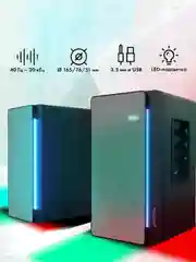 Синий колонки GMNG GG-SP520ACW Bluetooth, саундбар 2.0, компьютерные 50 Вт