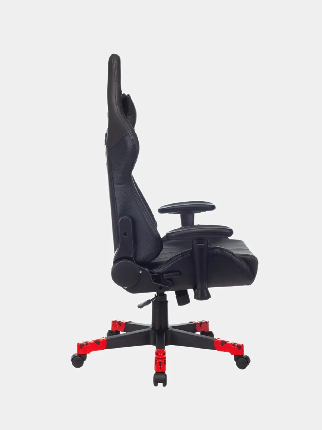 Кресло игровое A4Tech Bloody GC-550, на колесиках, эко.кожа, черный/красный