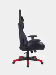 Кресло игровое A4Tech Bloody GC-550, на колесиках, эко.кожа, черный/красный